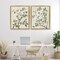 Stupell Industries Vintage White Floral Blossomed Trees 2pc Floating Frame Set, design by Petal Prints Design